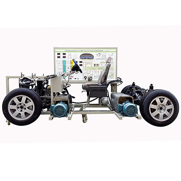 汽车ABS.ESP.电控空气悬架.电控稳定杆综合底盘实验装置,高级光伏发电实训台